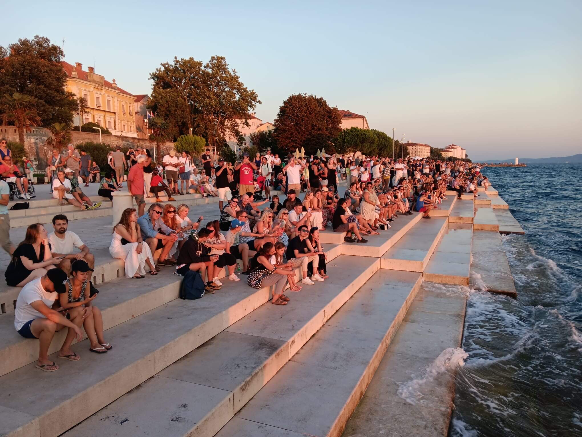 The Magic of Zadar Sunset 