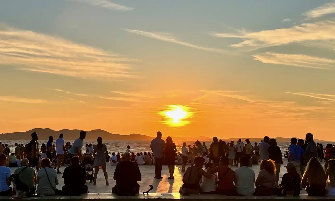 Zadar Sunset – The Most Beautiful Sunset in the World
